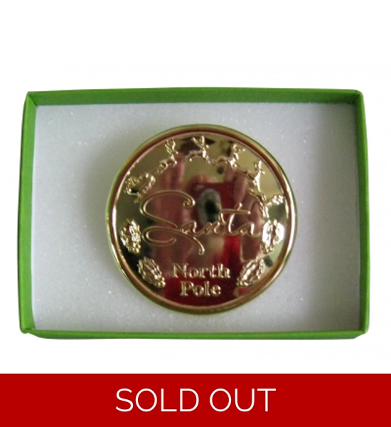 1 3/4 SANTA HAT BROOCH